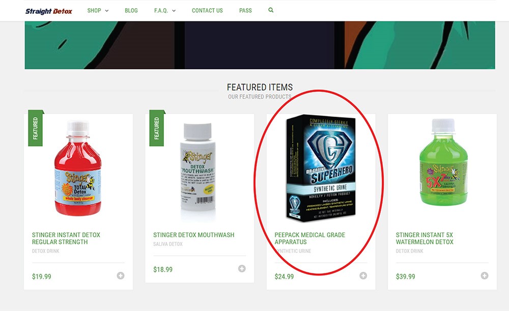 Synthetic Urine On Amazon Stillwater MN 55083